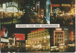 AK Hamburg St. Pauli Grüsse Von Der Reeperbahn Bierhaus Palais D´ Amour Lausen Hotel Rheinland - Autres & Non Classés