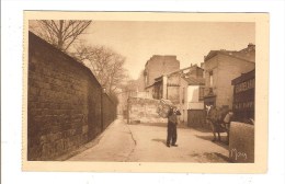 PARIS - SEINE - QUARTIER DE CHARONNE - VIEILLES RUES AUTOUR DU CIMETIERE PERE LACHAISE - LIVREUR - Arrondissement: 20