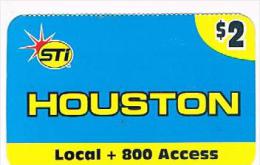 STATI UNITI (USA) - (REMOTE)   STI    -  HOUSTON  - USED -  RIF. 8751 - Autres & Non Classés