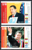 Argentina 2014 ** UPAEP Próceres Y Líderes. Hugo Chavez Frias.  See Description. - Ungebraucht