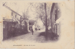 BEDARRIDES .   Avenue De La Gare. - Bedarrides