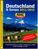 ADAC Reise Atlas 2011/2012  -  Deutschland 1:330.000 & Europa 1:4,4 Mio. -  Wie Neu - Other & Unclassified