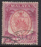 35c Negri Sembilan Used 1949,  Definitive, Malaya, - Negri Sembilan