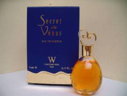 WEIL " SECRET DE VENUS" MINI EDP 5 ML - Miniaturas Mujer (en Caja)