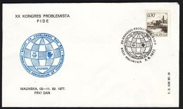 Yugoslavia 1977, Illustrated Cover "FIDA Congress In Malinska"  W./ Special Postmark "Malinska", Ref.bbzg - Lettres & Documents