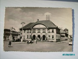 SENFTENBERG HAUPTBAHNHOF  BAHNHOF  GARE  RAILWAY STATION , MOTORCYCLE ,  OLD POSTCARD, 0 - Senftenberg