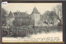 DISTRICT D´ECHALLENS /// CHATEAU DE GOUMOËNS LA VILLE - B ( FENTE 6mm EN HAUT ) - Goumoëns