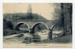 CP , 72 , SAINT-LEONARD-des-BOIS , Le Pont - Saint Leonard Des Bois