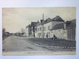 VILLECRESNES  (Val-de-Marne)  :  Route De  PARIS   - Villecresnes