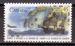 CANADA 1997 - Bateau Voilier Les Voyages De Cabot - 1v Neufs // Mnh - Neufs