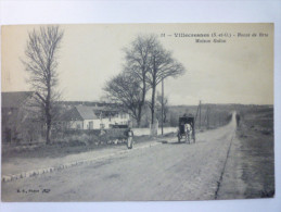 VILLECRESNES  (Val-de-Marne)  :  Route De  BRIE  -  Maison  GALON    - Villecresnes