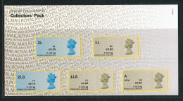 Great Britain 2014  Post  & Go Machins Dual Values  Postfris/mnh/neuf - Neufs