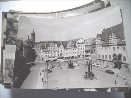 Duitsland Deutschland Ehem. DDR Sachsen Anhalt Wittenberg Marktplatz - Wittenberg