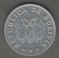 BOLIVIA 50 CENTAVOS 1987 - Bolivië