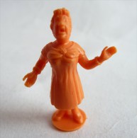 FIGURINE PUBLICITAIRE STENVAL TINTIN 20 Monochrome Orange - Pas Dunkin - Hergé CASTAFIORE - Tim & Struppi