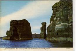 SCOTLAND - John O'Groats - The Towering Cliffs And Stacks Below Duncansby Head - Caithness