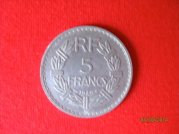 5 Francs 1946 B Aluminium - 5 Francs