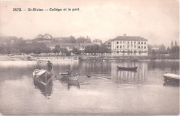 ST BLAISE - Collège Et Le Port - Saint-Blaise