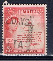 M+ Malta 1956 Mi 243 Urkunde - Malta (...-1964)