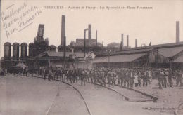 Isbergues (62) Acierie De France - Les Appareils Des Hauts Fourneaux -   CPA Non Circulee - Isbergues