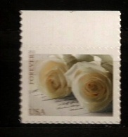 Etats-Unis D´Amérique USA 2011 N° 4358 ** Timbre Pour Mariages, Roses Blanches, Fleurs, Ecriture, Amour, Calligraphie - Neufs