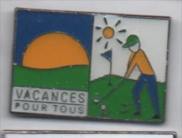 Golf , Vacances Pour Tous - Golf