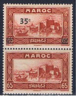 MA+ Marokko 1939 Mi 137 Mnh Rabat - Unused Stamps
