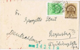 9910. Carta ERZSEBERMAIOR (Hungria) Magyar 1942.  Zensur - Briefe U. Dokumente