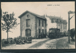 VERZY - La Gare (animation Avec Train ) - Verzy