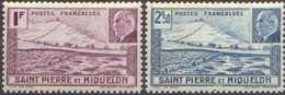 Détail De La Série Maréchal Pétain * Saint Pierre Et Miquelon N° 210 Et 211 - 1941 Série Maréchal Pétain