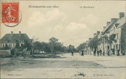 50 MONTMARTIN SUR MER / Le Boulevard / - Montmartin Sur Mer