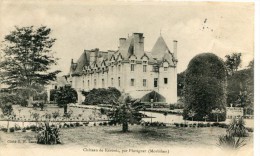 CPA 56  CHATEAU DE KERONIC PAR PLUVIGNER 1904 - Pluvigner