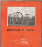 DOSSIER SCOLAIRE MINISTERE EDUC NAT - Agriculteur De Demain :livret 16 P. 16 Diapos + Disque Souple Audio - Fiches Didactiques