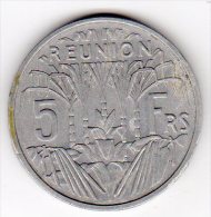 REUNION - 1955 - 5 FR - Réunion
