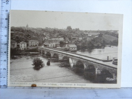 CPA (86) Vienne - ISLE JOURDAIN -  Pont Saint Sylvain - Vue Générale De Bourpeuil - L'Isle Jourdain