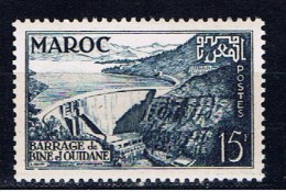 MA+ Marokko 1953 Mi 362 Mnh Talsperre - Ungebraucht