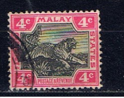 MAL+ Malaya 1904 Mi 29 Tiger - Straits Settlements