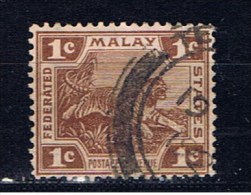 MAL+ Malaya 1918 Mi 44 Tiger - Straits Settlements