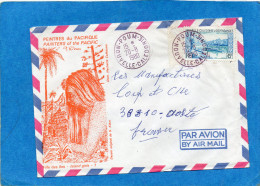 MARCOPHILIE-lettre NLLE CALEDONIE- -pour Françe- Cad-POUM--1980-stamp N°A200 - Lettres & Documents