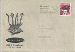 Motiv Brief  "Hofmann - Egli AG, Werkzeuge, Kreuzlingen"        1975 - Briefe U. Dokumente