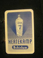 Playcard / Dos De Carte A Jouer(1 Cartes Avec Publicitè) Distillerie /  Hertkamp - Schiedam - Autres & Non Classés