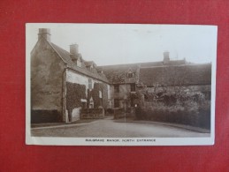 Europe >> England> Nottinghamshire   Sulgrave Manor  RPPC-- As Is Center Crease    -ref 1432 - Otros & Sin Clasificación