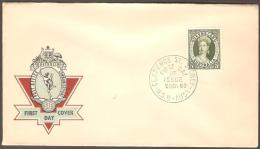 AUSTRALIA - 1960 Queensland Centenary First Day Cover. Official Hermes Cover. Scarce And Unaddressed - Covers & Documents