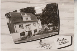 2409 SCHARBEUTZ, Pension Köhler, Klapp-Werbe-karte - Scharbeutz