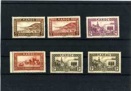 - FRANCE COLONIES . TIMBRES DU MAROC 1933/34 . NEUFS - Nuevos