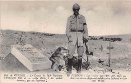 Thème:  Guerre 14/18 :  Près De Verdun Le  Colonel Du 112 ème Régiment D'Infanterie ( Voir Scan) - War 1914-18