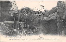 Thème:  Guerre 14/18 :   Ce Qui Reste D'une Maison De Carency   ( Voir Scan) - War 1914-18