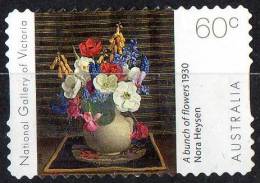 Australia 2011 Flowers- National Gallery Of Victoria - 60c A Bunch Of Flowers 1930 Self-adhesive Used - Used Stamps