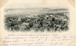 CPA 56 LORIENT VUE GENERALE DE LA RADE PRISE DE LA TOUR SAINT LOUIS 1901 - Lorient