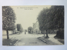 BRIE-COMTE-ROBERT  (Seine-et-Marne)  :  Route De Melun  1917 - Brie Comte Robert